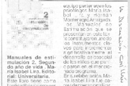 Manuales de estimulaciòn