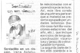 Sentadito en un rincón