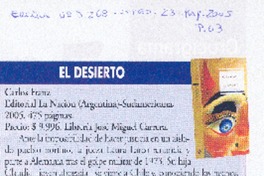 El desierto