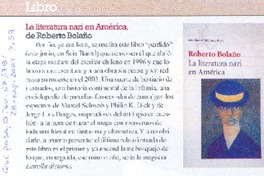 La literatura nazi en América