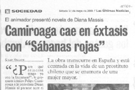 Camiroaga cae en éxtasis con "Sábanas rojas"