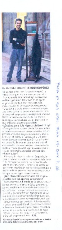 El Bertolt Brecht de Rodrigo Pérez [entrevista]