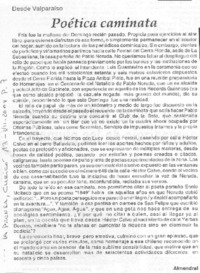 Poética caminata