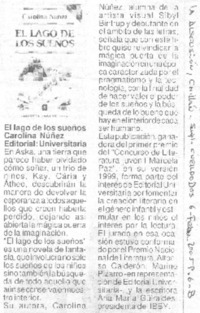 El Lago de los sueños