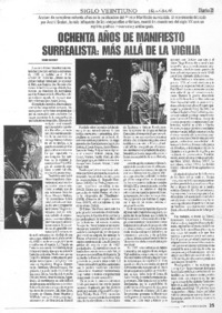 Ochenta años de manifiesto surrealista