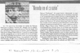 Neruda en el corazón