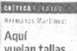 Aquí vuelan las plumas