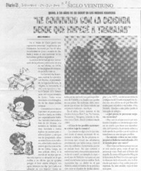 "He convivido con la censura desde que empecé a trabajar"