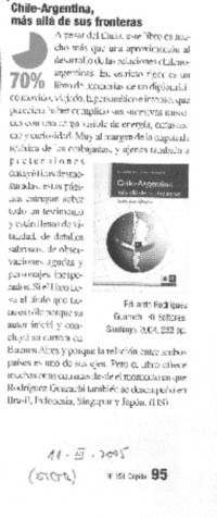 Chile-Argentina, más allá de sus fronteras