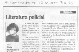 Literatura policial