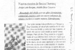 Nuevos cuentos de Bustos Domecq