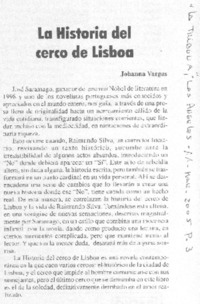 La historia del cerco de Lisoa