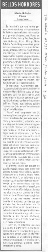 Bellos horrores