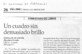 Un Cuadro sin demasiado brillo :