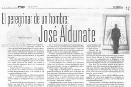 El peregrinar de un hombre, José Aldunate