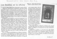 Los Beatles en la oficina