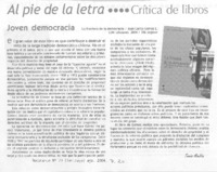 Joven democracia