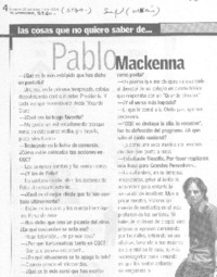 Las cosas que quiero saber de... [entrevista]