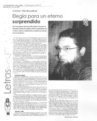 elegía para un eterno sorprendido