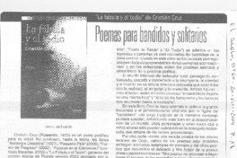 Poemas para bandidos y solitarios