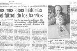 Las más locas historias del fútbol de los barrios