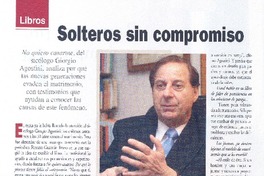 Solteros sin compromisos [entrevista]