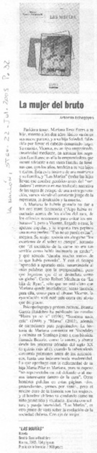 La mujer del bruto