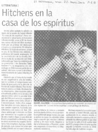 Hitchens en la casa de los espíritus