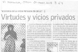 Virtudes y vicios privados
