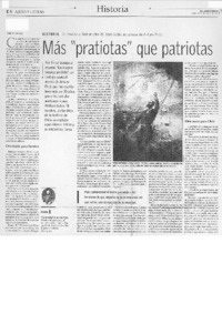 Más "pratiotas" que patriotas [entrevista]