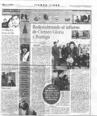 Redescubriendo el infierno de Carmen Gloria y Rodrigo