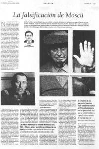 La falsificación de Moscú