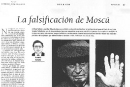 La falsificación de Moscú