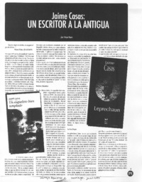 Un escritor a la antigua