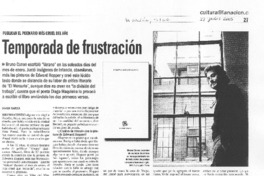 Temporada de frustración