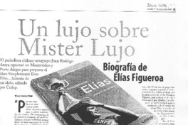 Un lujo sobre Mister Lujo