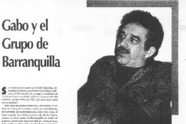 Gabo y el grupo de Barranquilla