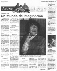 Un mundo de imaginación [entrevista]
