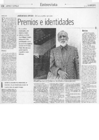 Premios e identidades