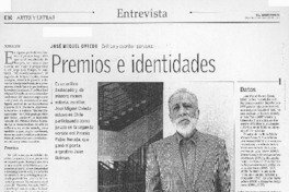 Premios e identidades