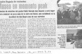 Museo en momento peak