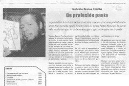 De profesión poeta
