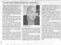 La secreta obscenidad de cada día