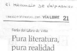 Feria del Libro de Viña : pura literatura, pura realidad : Patricio Manns repasa hoy su novela "La vida privada de Emile Dubois."