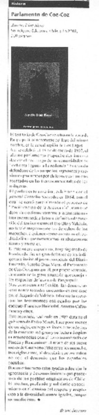 Parlamento de Coz coz