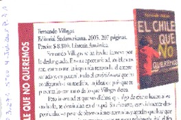 El Chile que no queremos