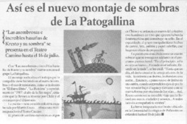 Así es el nuevo montaje de sombras de La Patogallina