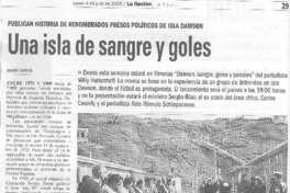 Una isla de sanre y goles