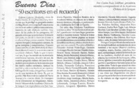"50 escritores en el recuerdo"
