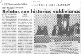 Relatos con historias valdivianas